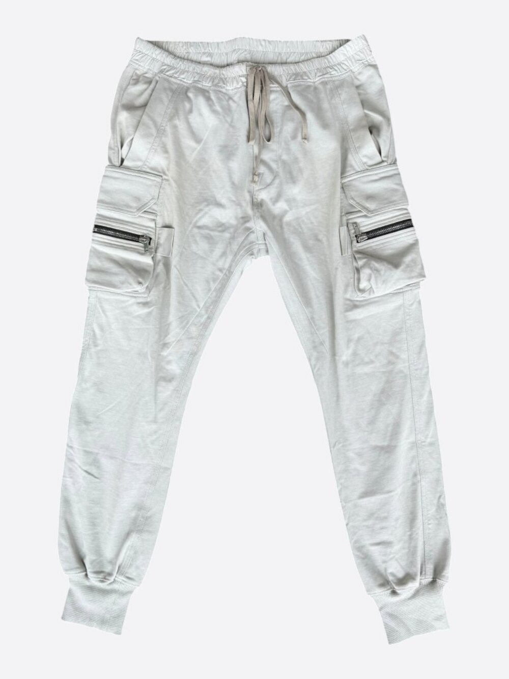 Rick Owens Beige Bauhaus Cargo Pants